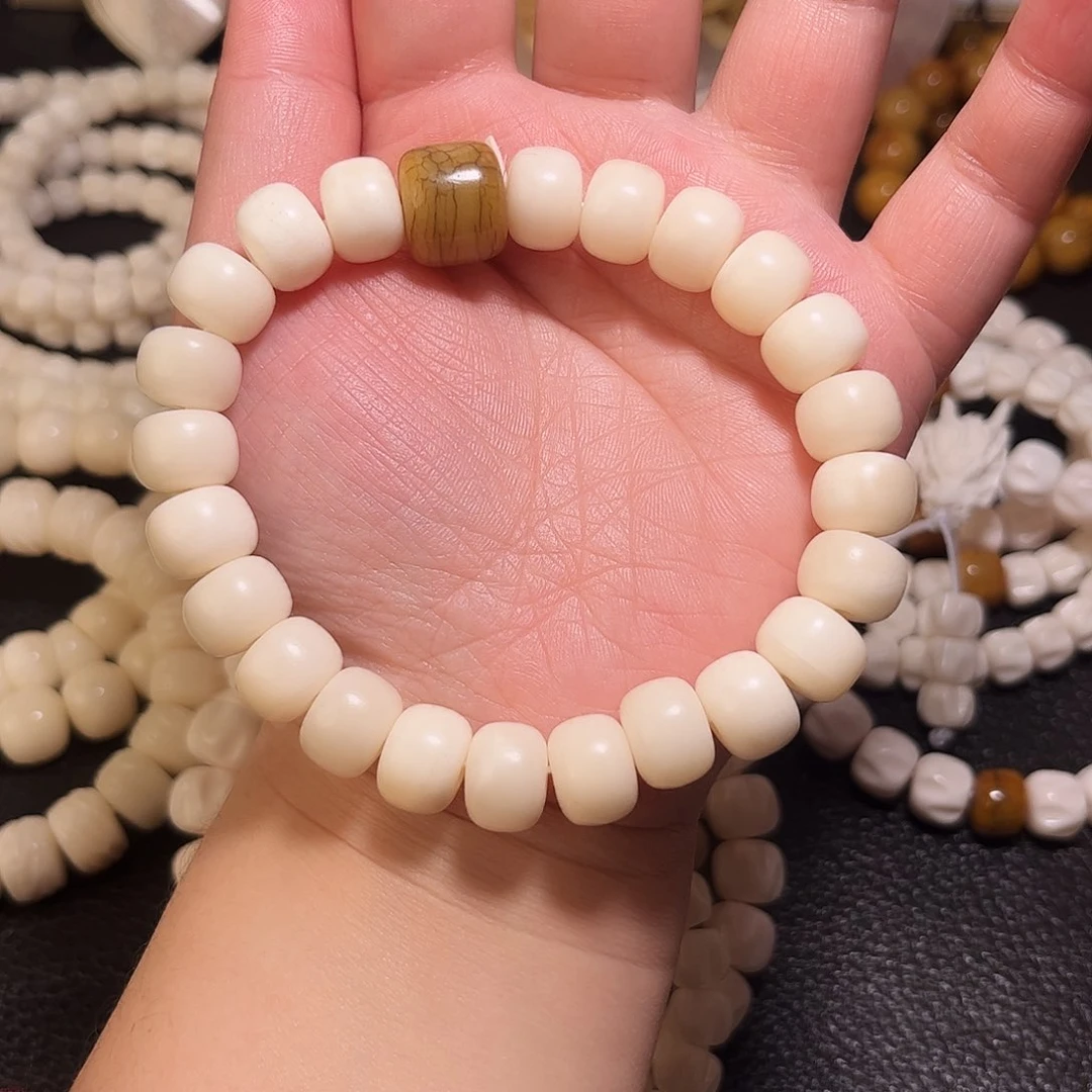 鹿角尖12桶珠➕牦牛骨