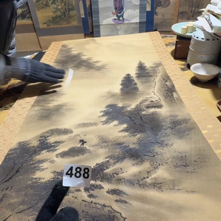 一***流横款488号回流字画