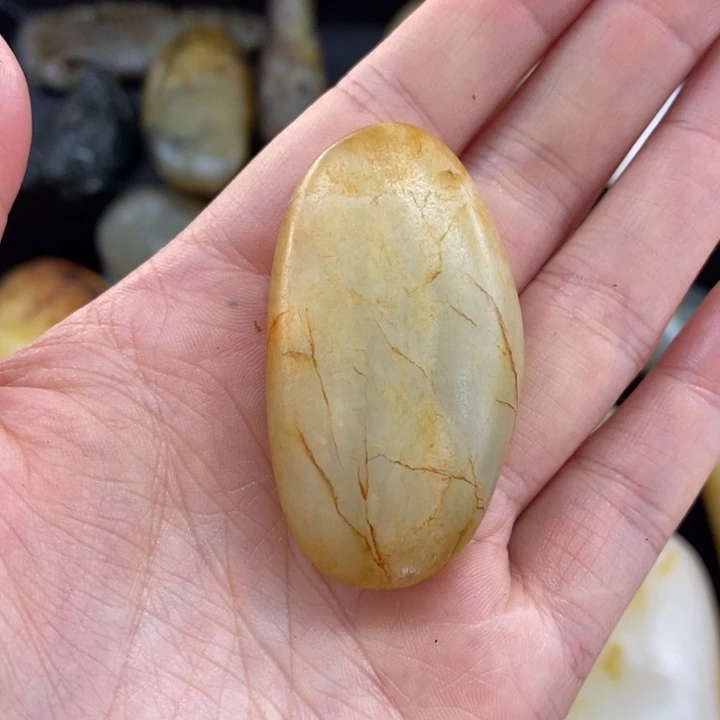 和田玉未镶嵌挂件30