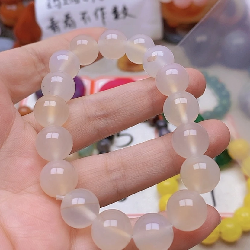 【闪购商品】未镶嵌玛瑙/玉髓珠宝半成品棕*