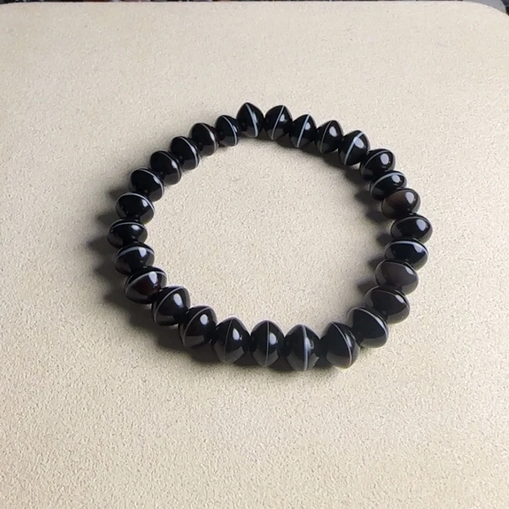 星***餐玛瑙/玉髓未镶嵌手串