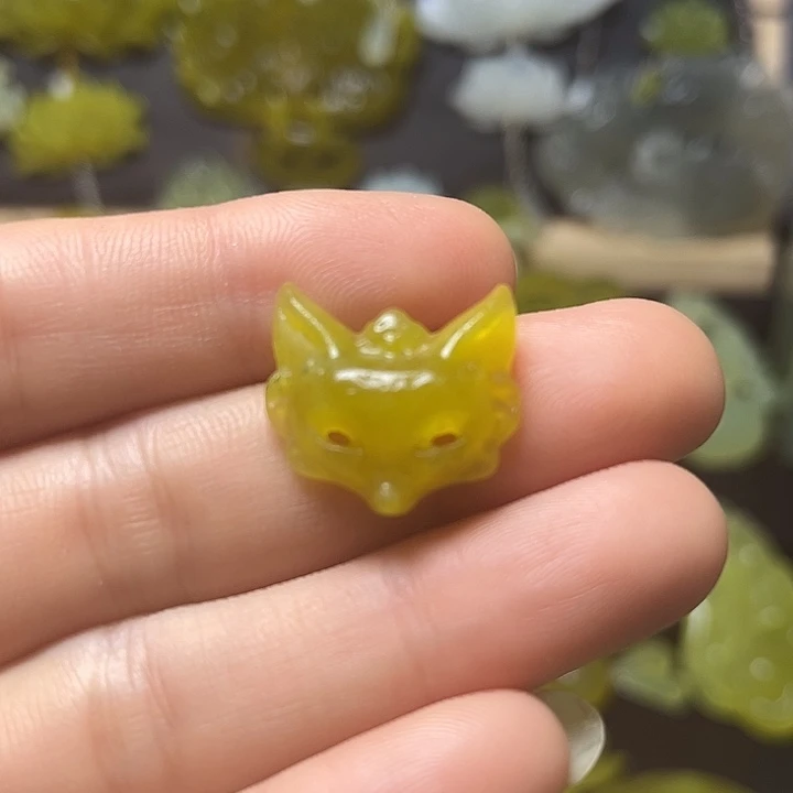 未镶嵌蛇纹石玉发饰