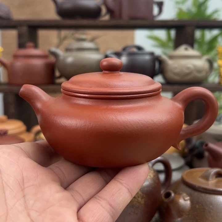 茶壶紫砂宜兴原矿紫砂全手仿古170CC
