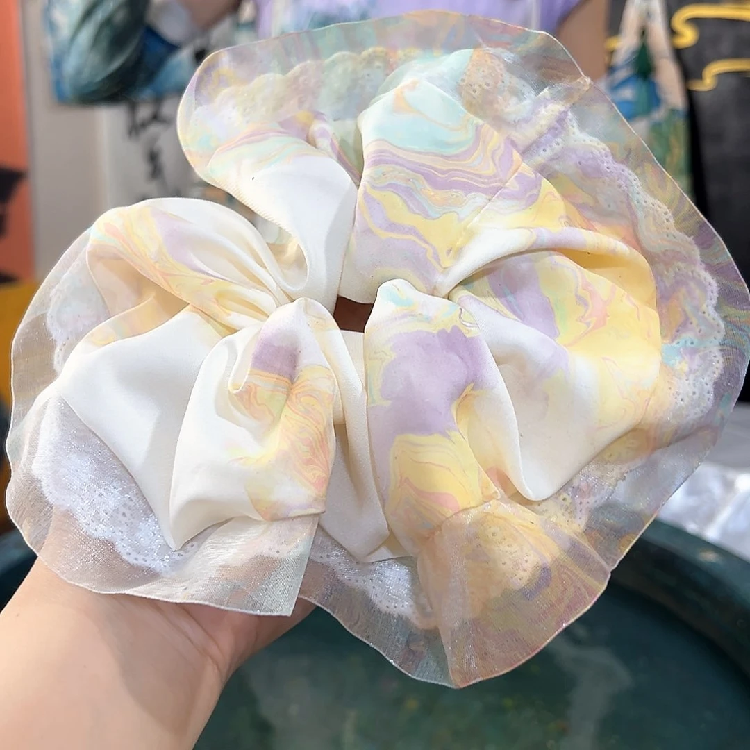 314蕾丝发圈手作