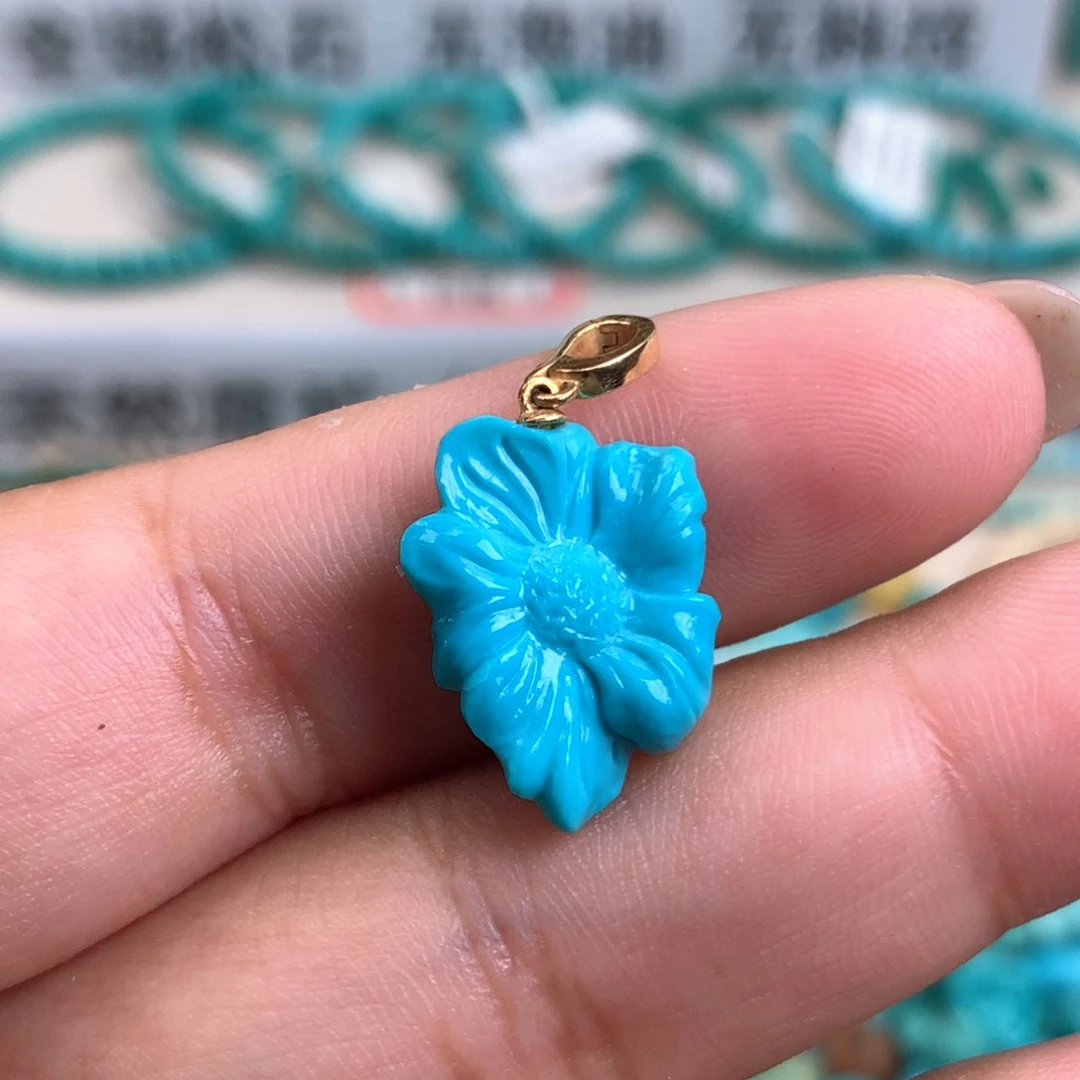 绿松石未镶嵌雕刻