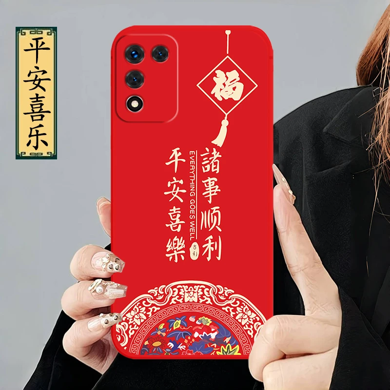 真我Q3s手机壳RMX3461软硅胶全包RealmeQ3s防摔男女中国风耐脏
