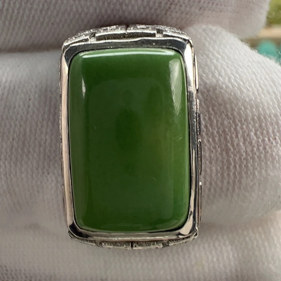 银S925镶嵌绿松石配饰