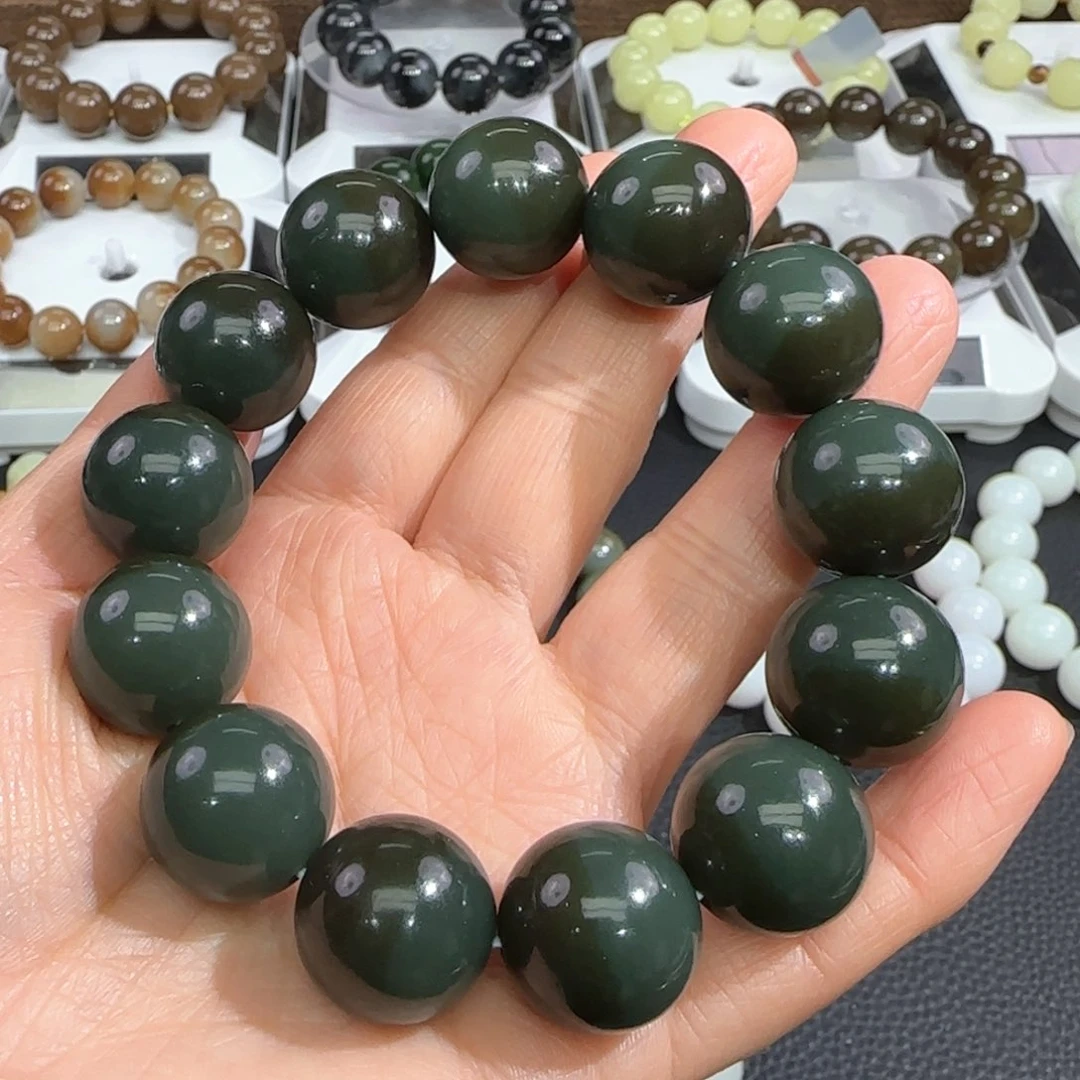 和田玉手链未镶嵌