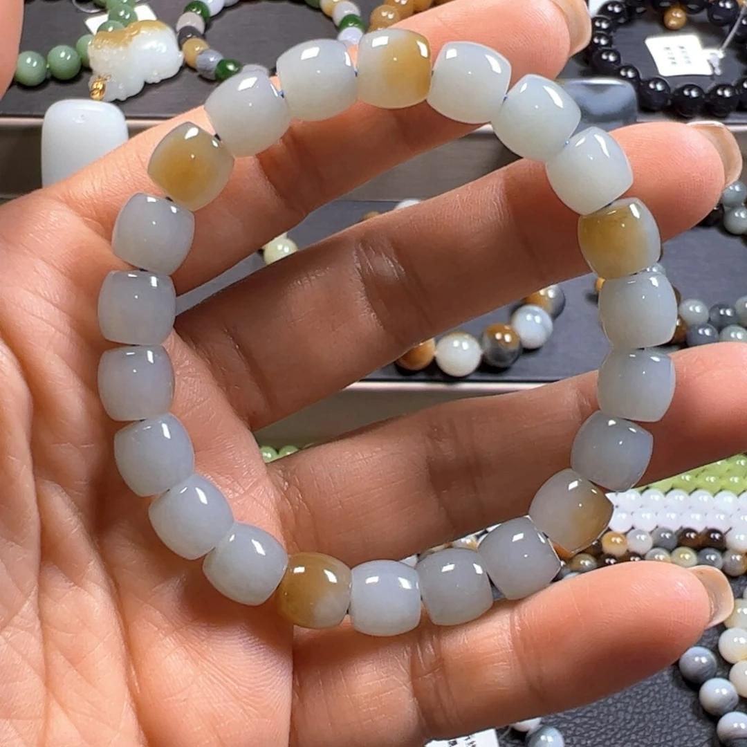 和田玉手链未镶嵌