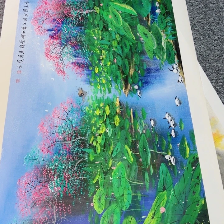 陈***子手绘作品全场大漏