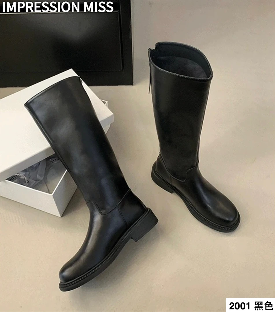 （2001）时尚百搭高筒靴长靴长筒靴