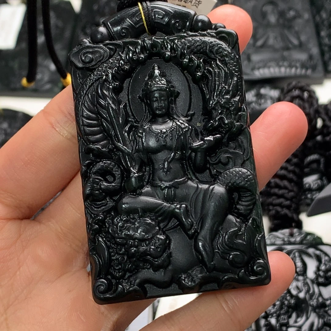 天然a货钢琴黑挂件