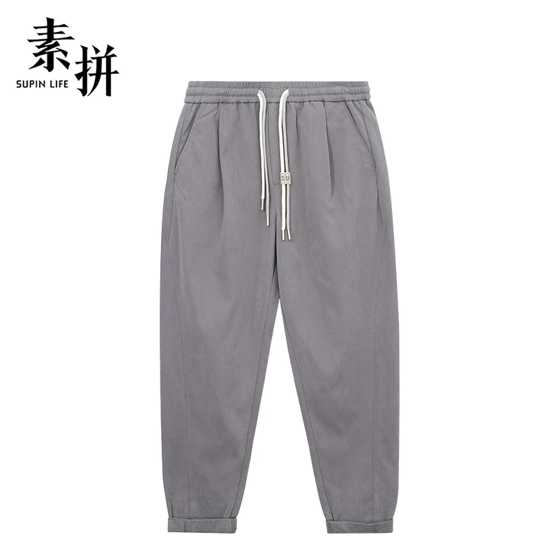 素拼休闲裤SPBXK335081AM-SPBXK335081BM