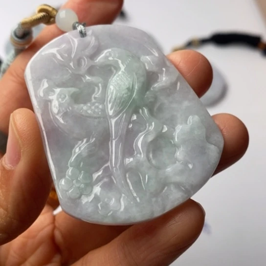 翡翠未镶嵌挂件翡翠