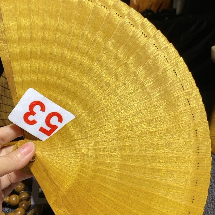 【闪购商品】金丝楠鸢*金丝楠木扇子