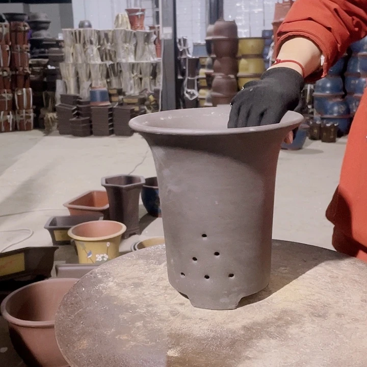 红陶宜兴紫砂素面21