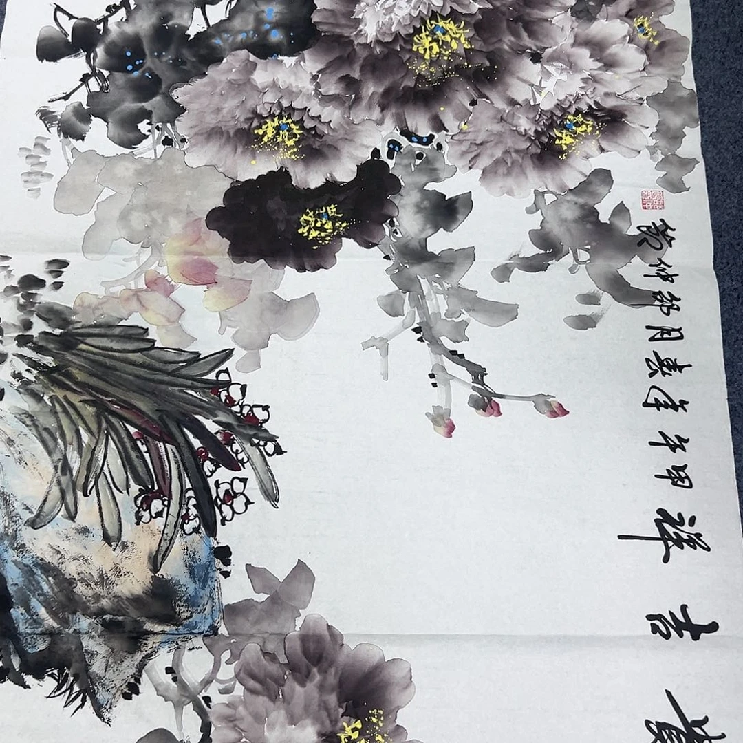 国画宣纸纯手绘作品
