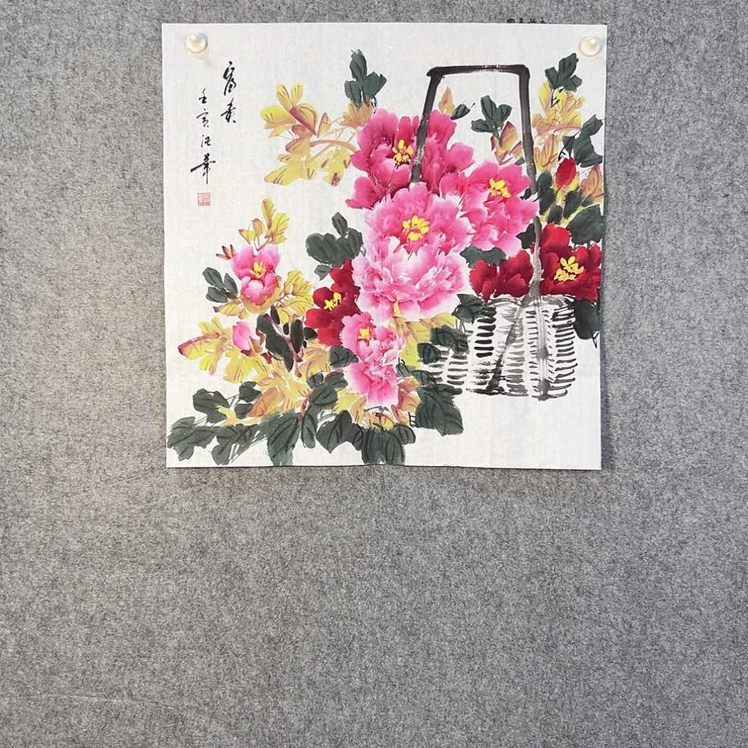 国画119 花鸟在此鸣叫的日子