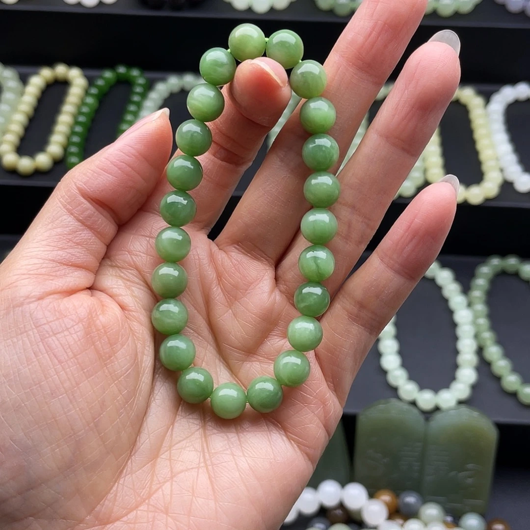 老***羊和田玉未镶嵌手链