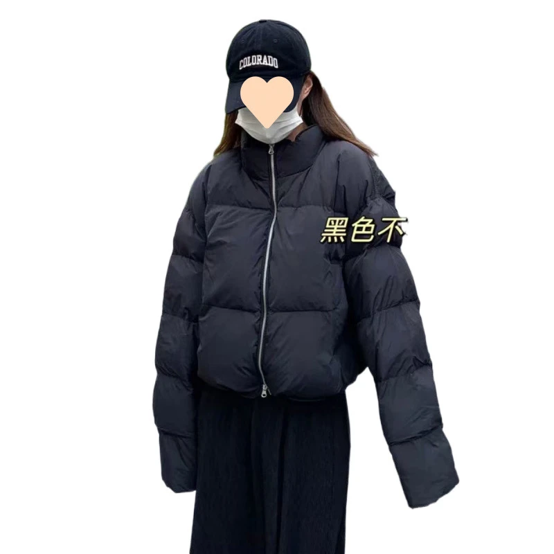 棉衣女款面包冬加厚新款小个子棉衣外套短款2024加厚韩版棉服立领