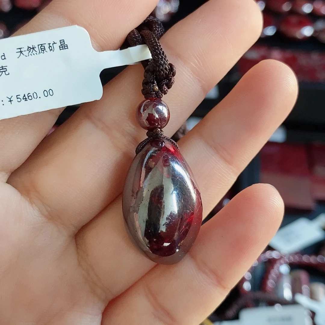 虚***无天然辰砂朱砂吊坠