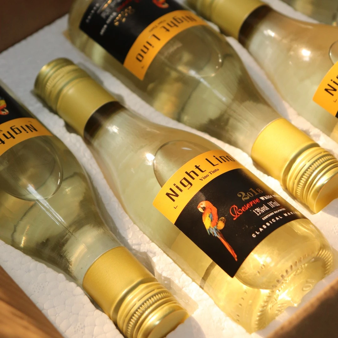 【嘉禾酒仓】微醺鹦鹉半甜白葡萄酒187ml