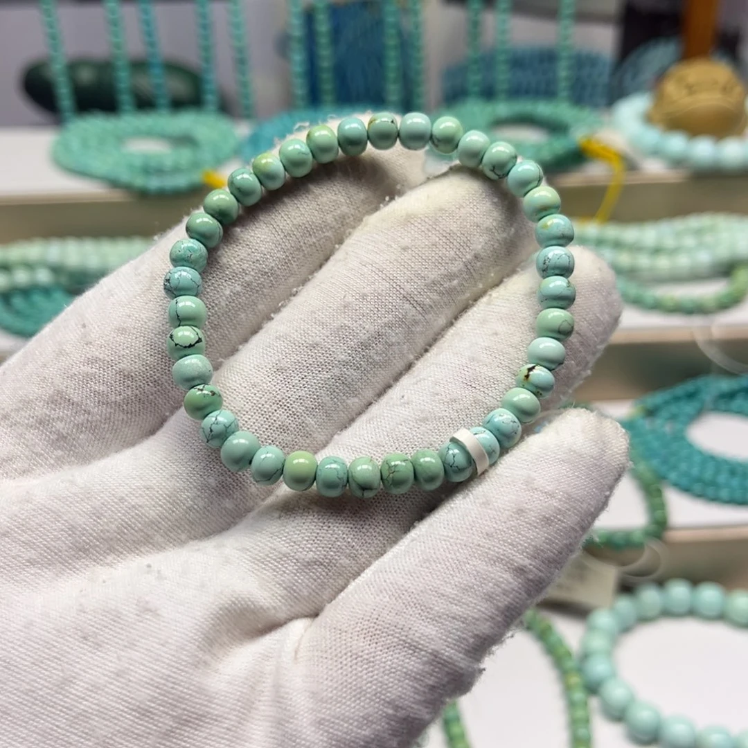 绿松石未镶嵌手链