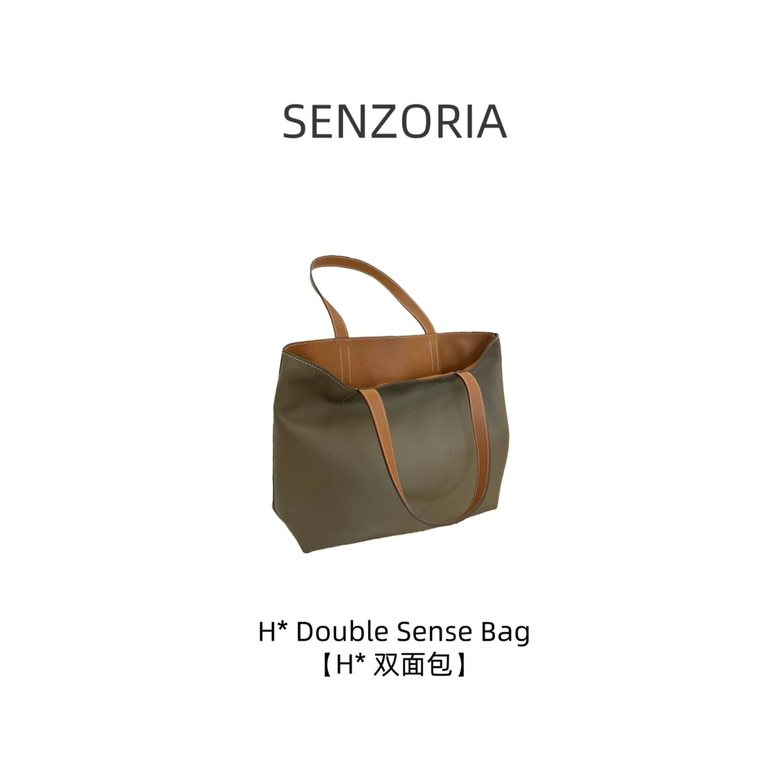 SENZORIA【Double Sense】大马原厂进口牛皮两用双面包大容量通勤