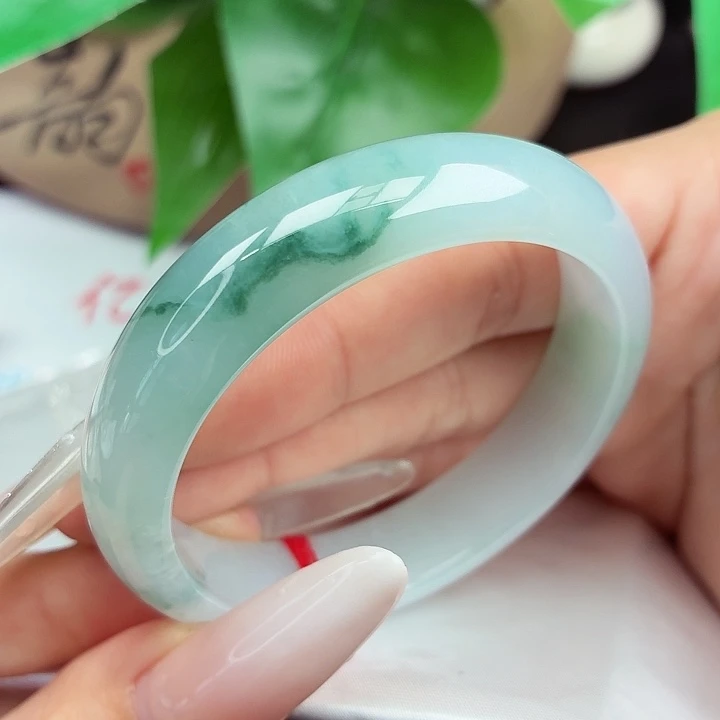 未镶嵌手镯翡翠50-51圈口