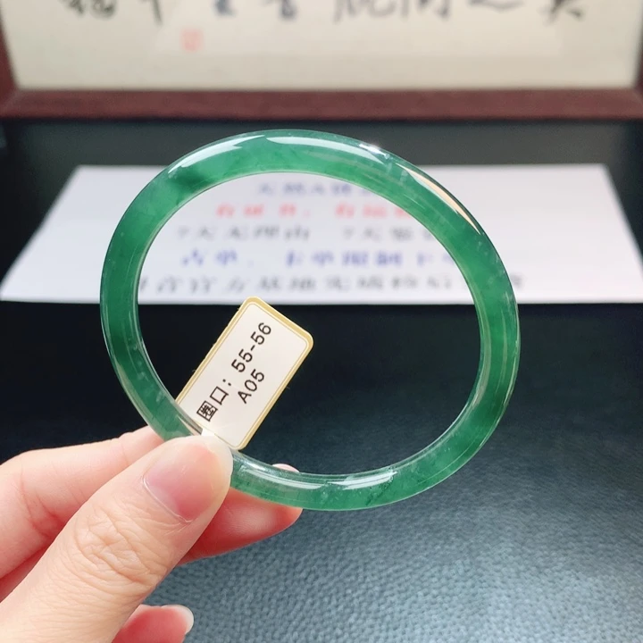 翡翠未镶嵌手镯翡翠手镯27