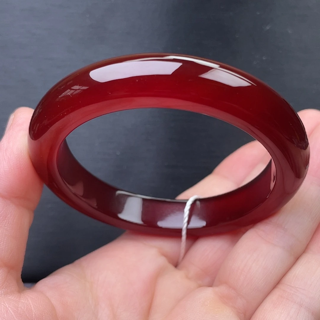 玛瑙/玉髓手镯未镶嵌57圈口