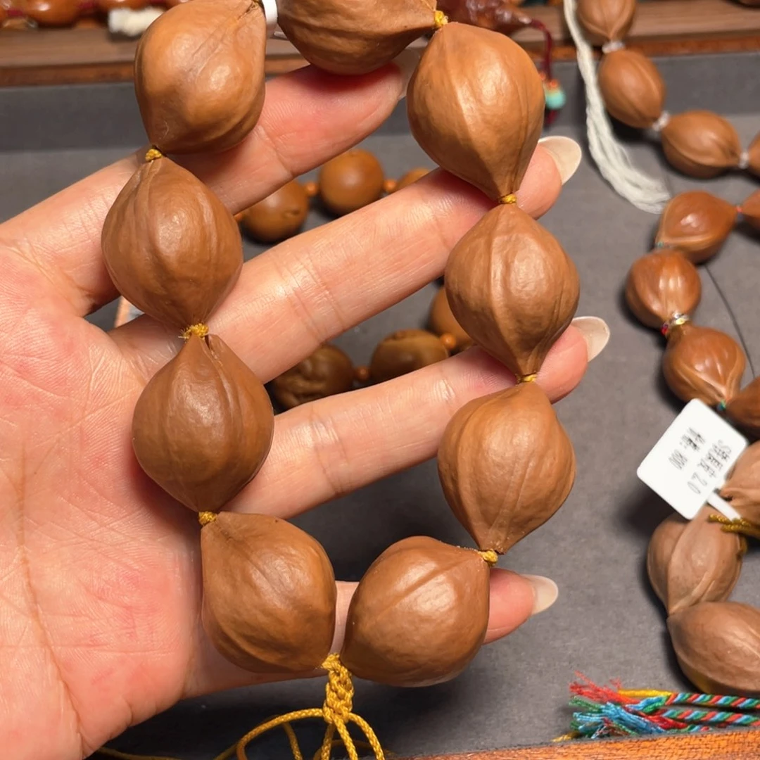 橄榄核吊坠原皮素串