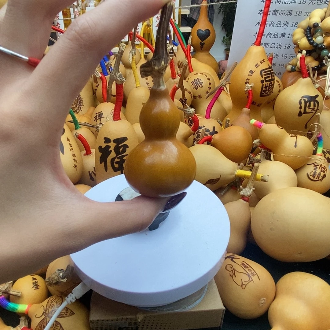 笨***熊香榧木葫芦工艺品