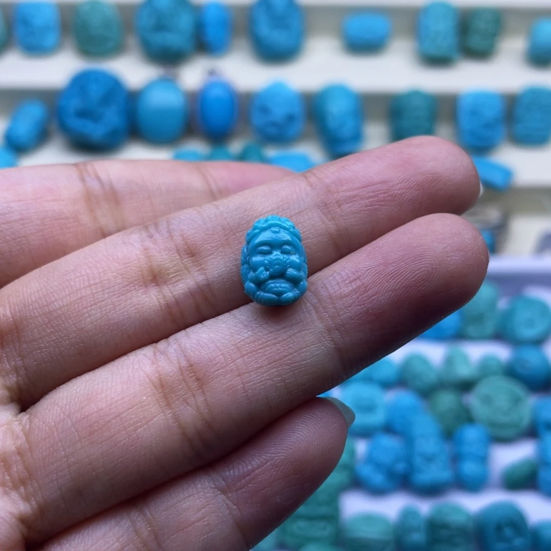 未镶嵌绿松石珠宝奇石