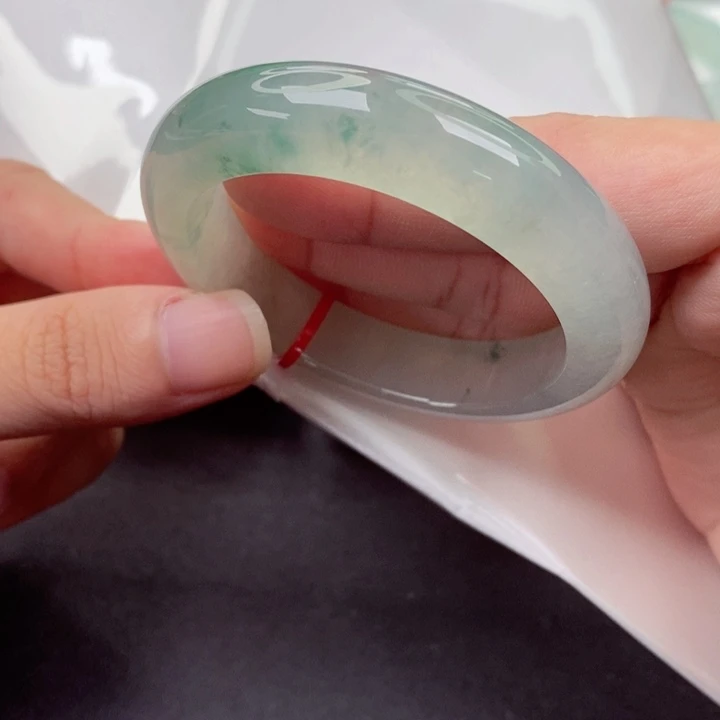 未镶嵌手镯翡翠正圈50/51主播推荐25162