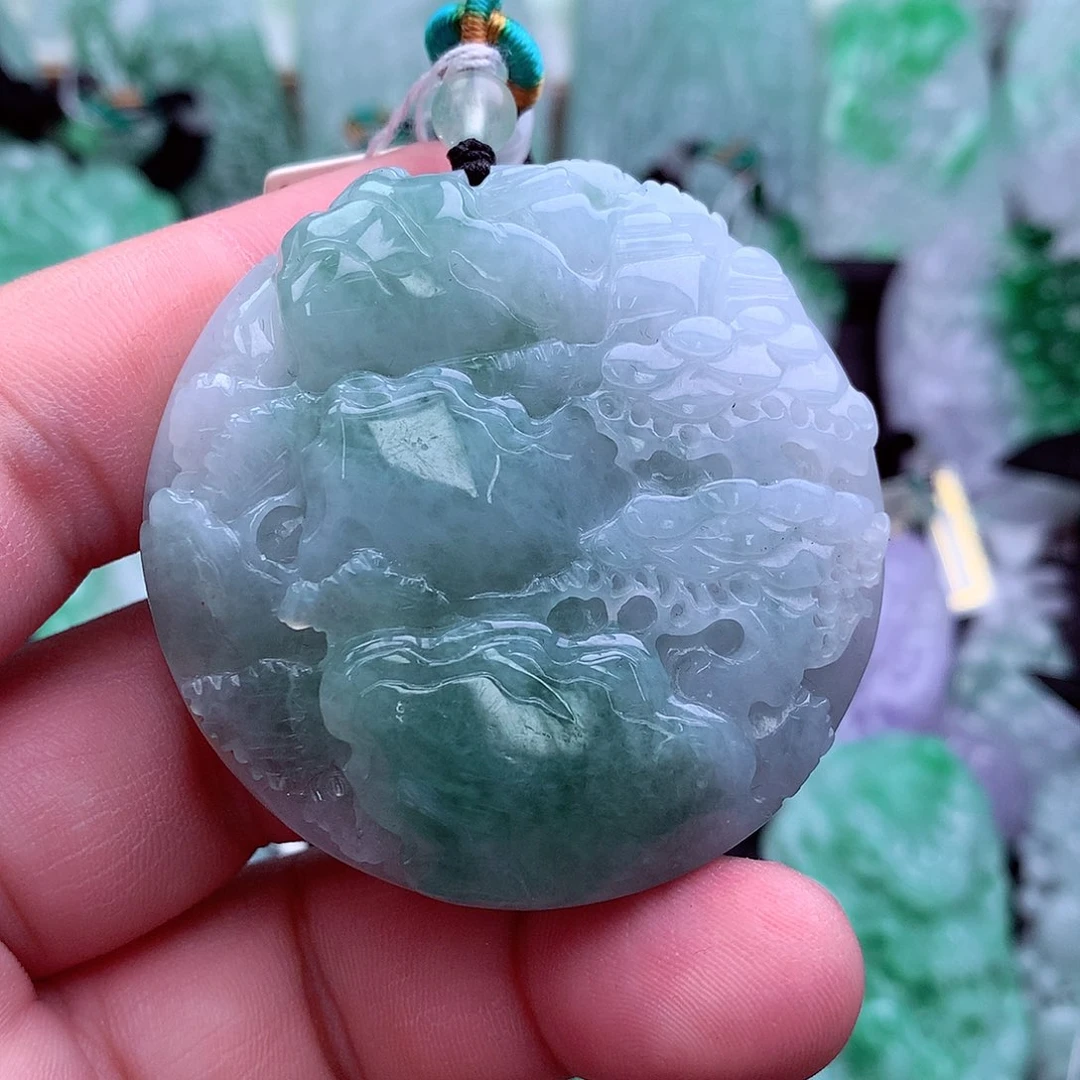 翡翠吊坠(不含链)未镶嵌