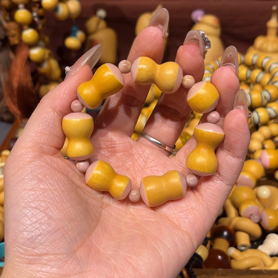 大****?粉色骨料镶口手工串