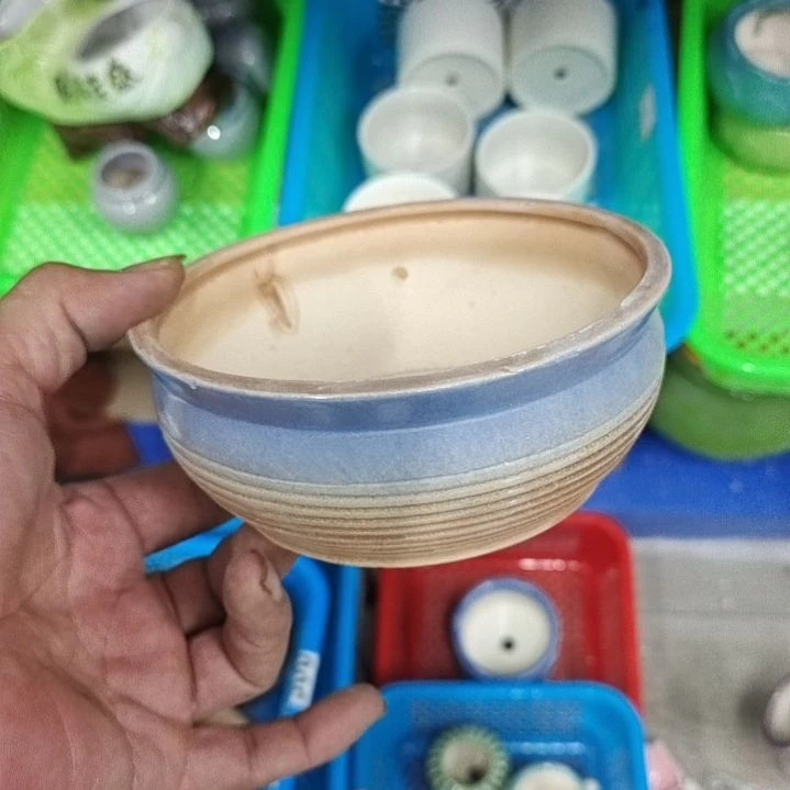 微瑕陶瓷盆12包邮