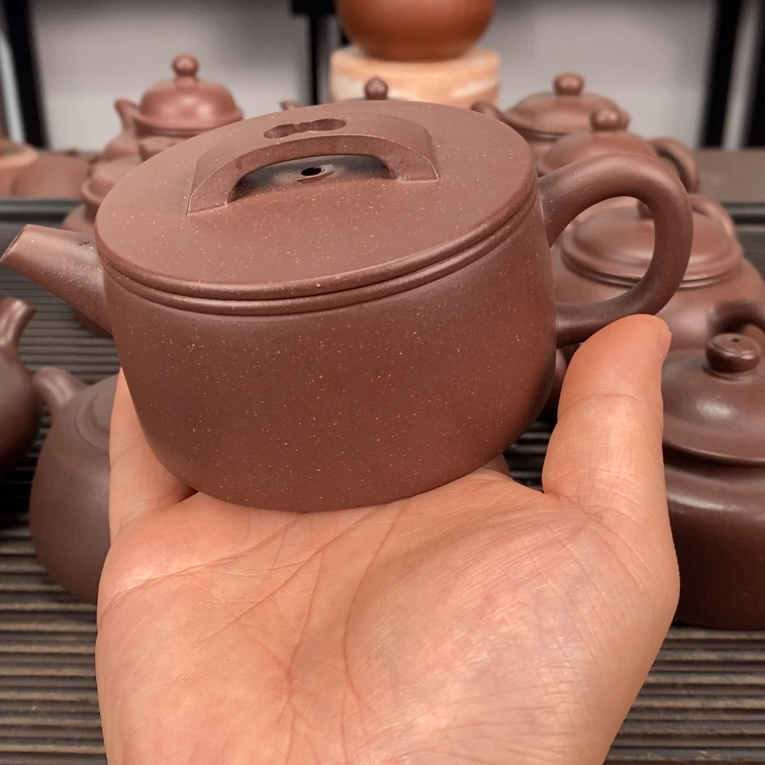 茶壶紫砂底槽清汉瓦容量230毫升