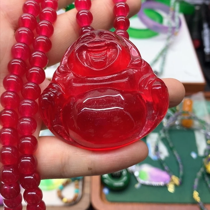 颈饰未镶嵌翡翠吊坠