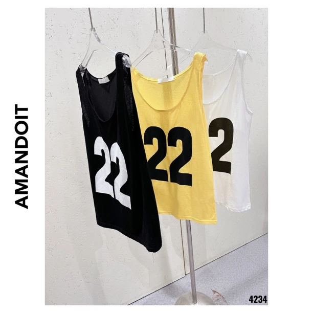 4234丨时尚精22号宽松版老头背心