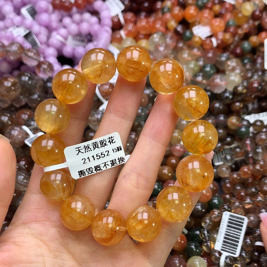 水晶手链未镶嵌，