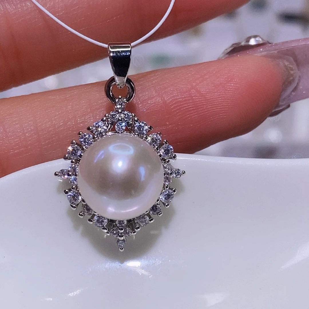 淡水珍珠颈饰合金