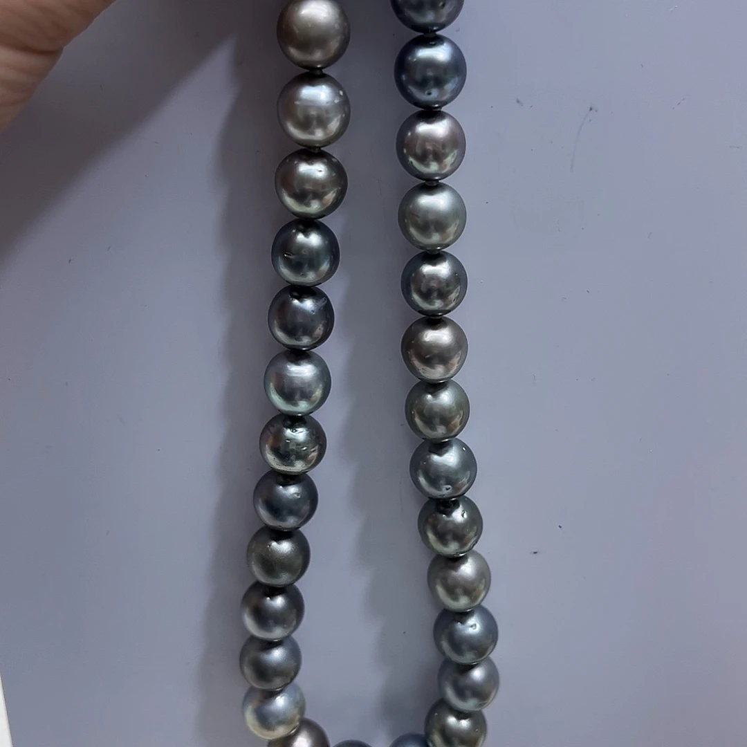 海水珍珠颈饰银S925镶嵌