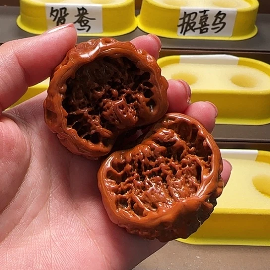 吊坠文玩核桃邓*忠蛇头蛇王