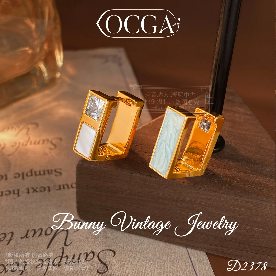 D2378 法★【秀场魅力】春OCGA 欧斯伽斯 耳环