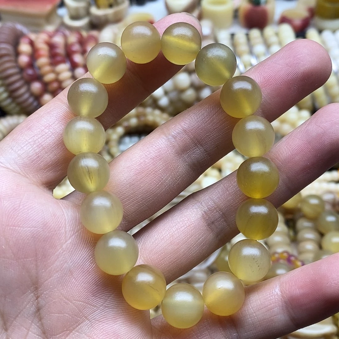 驼骨手串/手链精美人工养殖羊角