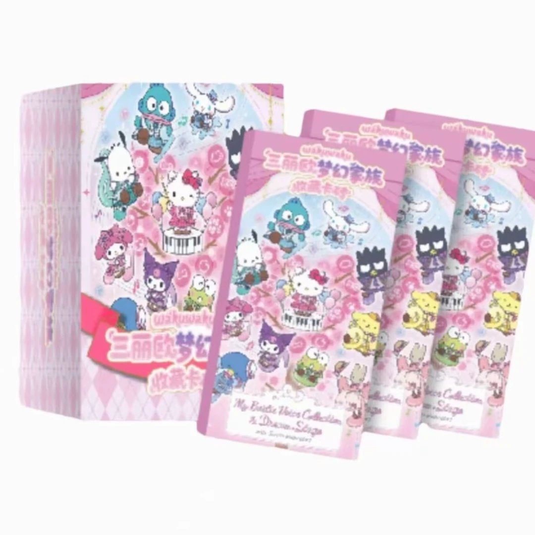 【平拆】wakuwaku三丽鸥收藏卡砖卡牌收藏 国卡二创默认代拆