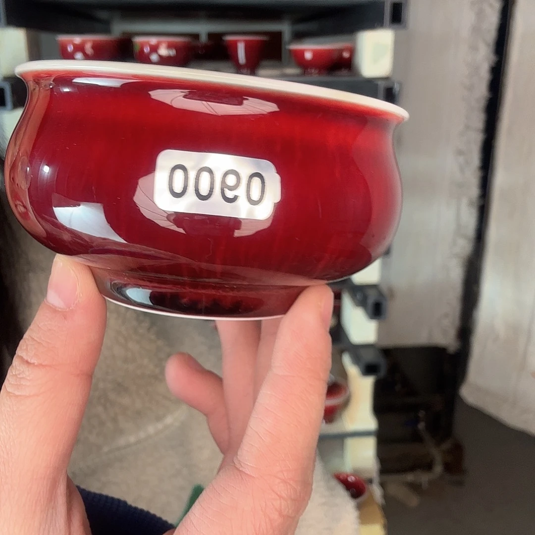 碗景德镇郎红陶瓷