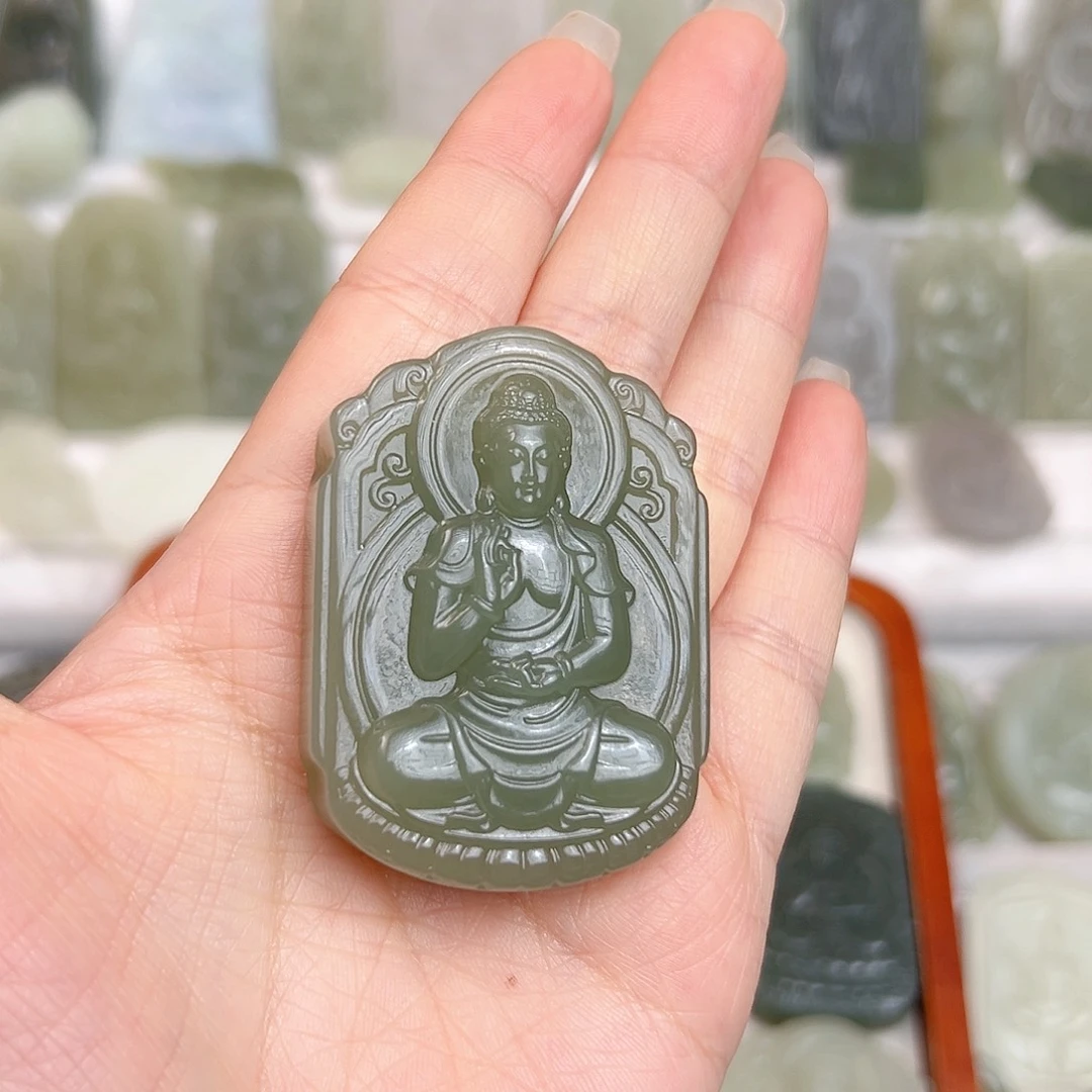 颈饰未镶嵌和田玉刘*大